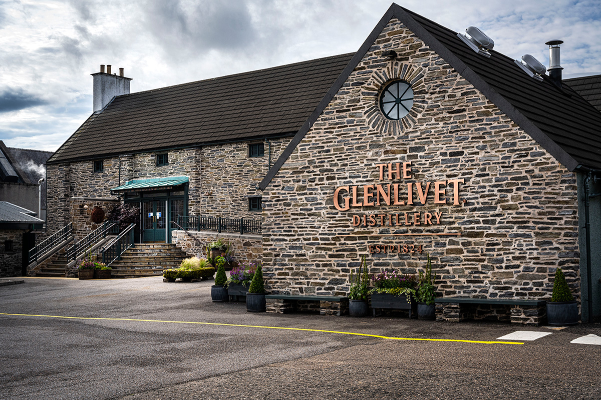 Bronze and Brass signs for Glenlivet Distillery